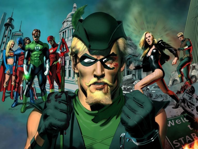 DC Comics revela novos designs do Arqueiro Verde, Supergirl e Superboy!