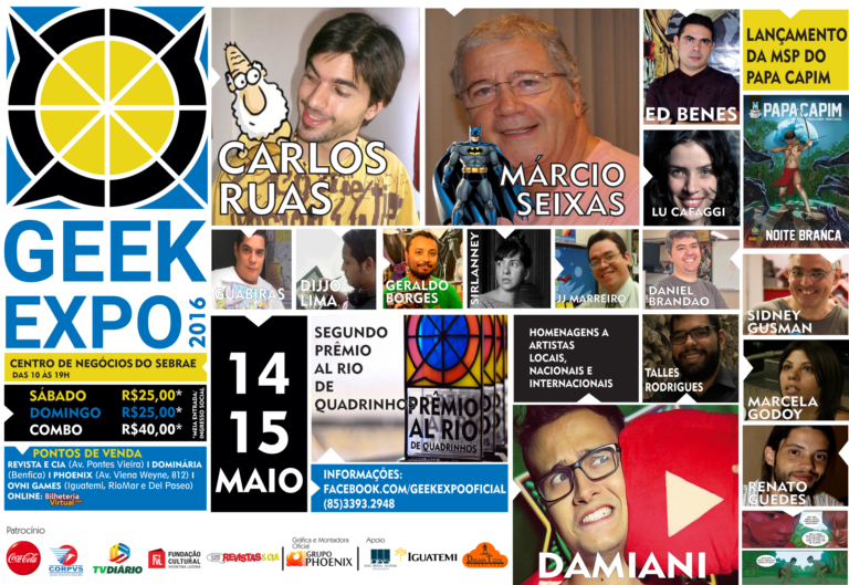GEEK EXPO | Conheça o maior evento especializado exclusivamente à cultura nerd e geek do Ceará