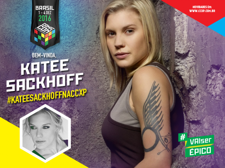 Katee Sackhoff é confirmada na CCXP 2016