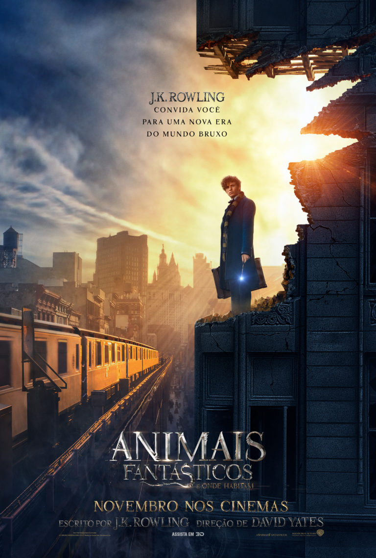 Animais Fantásticos e Onde Habitam | J.K. Rowling confirma cinco filmes da franquia
