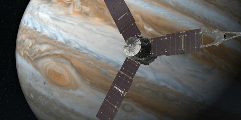 Conheça a sonda Juno e acompanhe sua chegada ao planeta Júpiter hoje à noite!