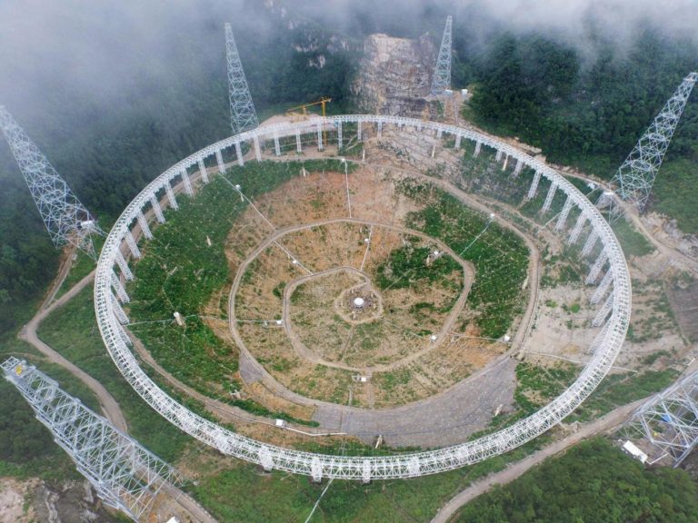 China termina construção de maior radiotelescópio do mundo