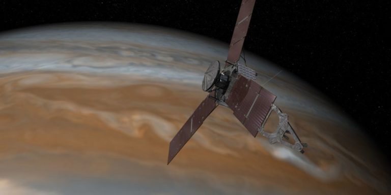 NASA publica vídeo em 360º no espaço com explicações sobre a sonda Juno e Júpiter