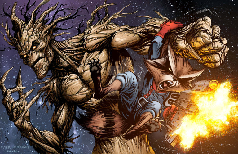 Rocket & Groot | Série animada ganha primeiro teaser na San Diego Comic-Con