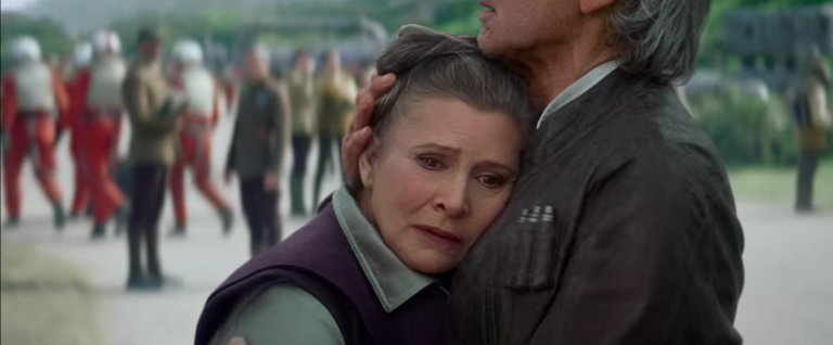 Carrie Fisher confirma funeral de Han Solo no Episódio VIII