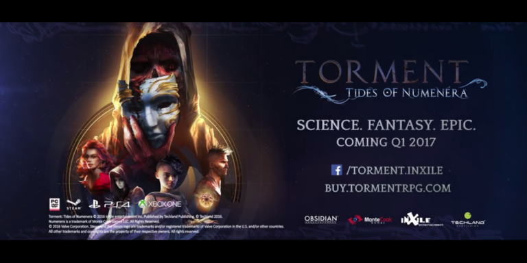 Torment: Tides of Numenera será lançado para PS4 e XBox One em 2017