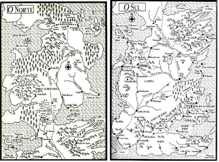 As terras de Gelo e Fogo | atlas completo esta a caminho pela editora LeYa. Confira!