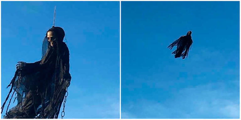 Dementador “REAL” de Harry Potter assusta Americanos no último domingo. Mas tudo tem uma explicação!