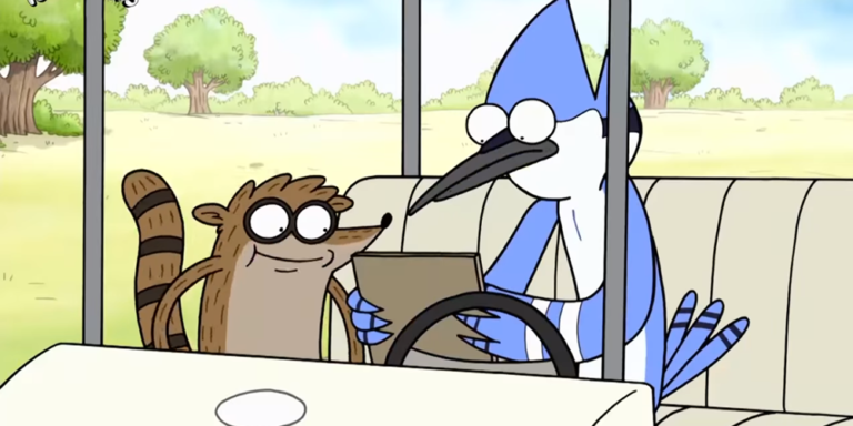 Rigby e Mordecai jogam Overwatch