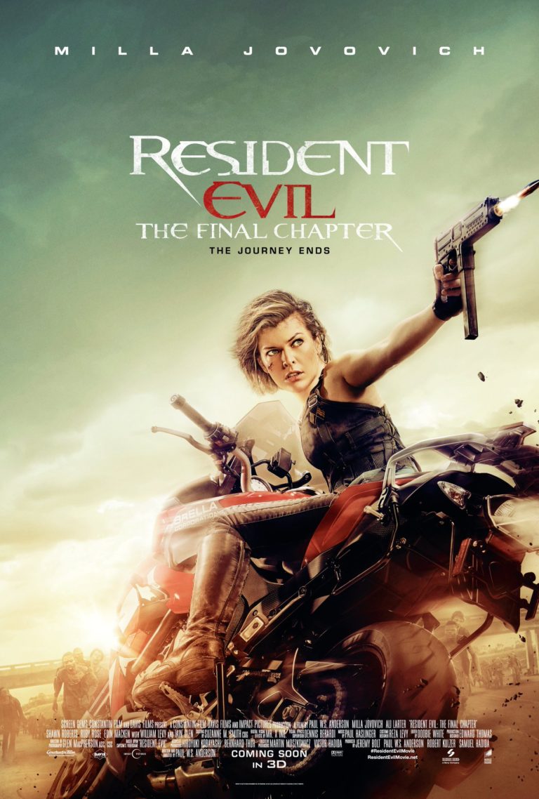 Resident Evil 6: O Capítulo Final | Alice pronta para a ação em novo cartaz do filme