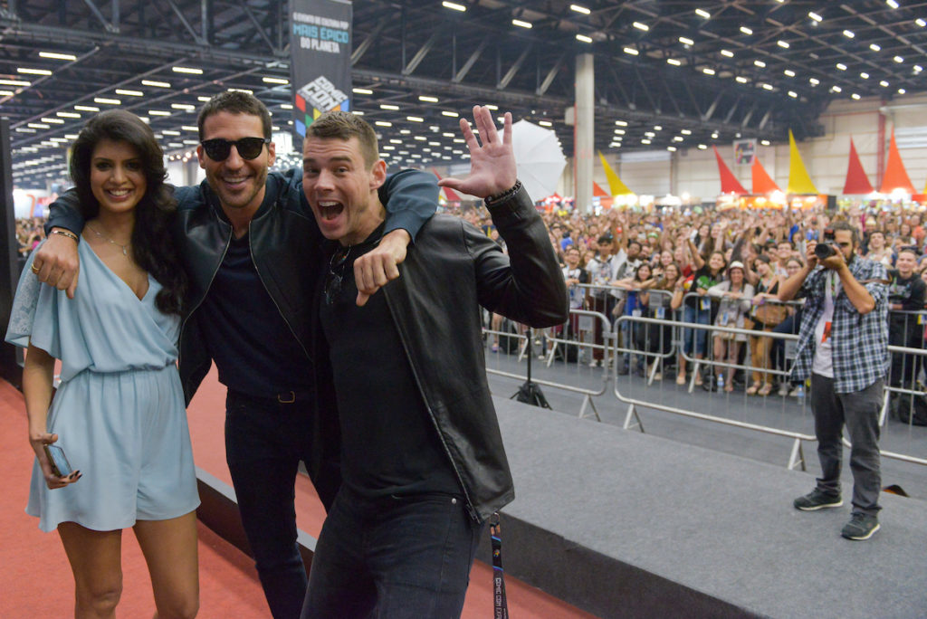 São Paulo, 4 de dezembro de 2016. Cobertura do evento CCXP 2016 no São Paulo EXPO. Superpainel da Netflix com diversos convidados, material nunca visto antes e estréias. FOTOS: Daniel Deak