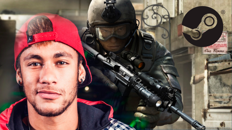 Perfil de Neymar na Steam tem mais de 200 horas registradas de CS:GO