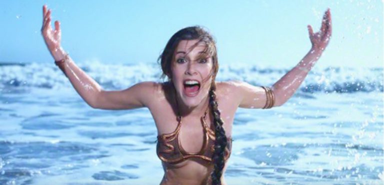 Relembre a princesa Leia de Star Wars nestas imagens RARAS dos bastidores dos primeiros filmes da saga.