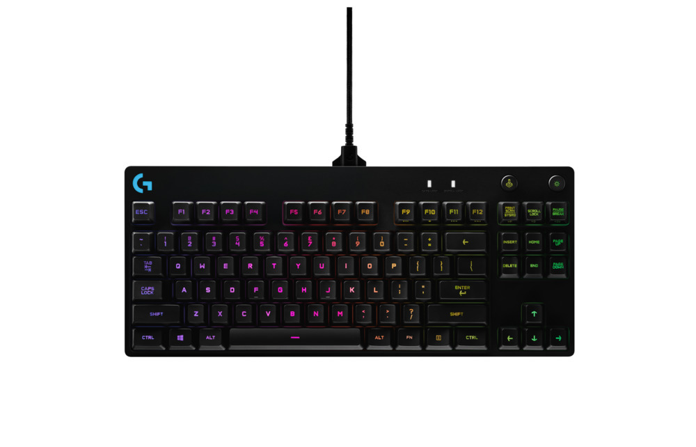 Projetado em colaboração com grandes jogadores de e-sports, Logitech lança G Pro Mechanical Gaming Keyboard