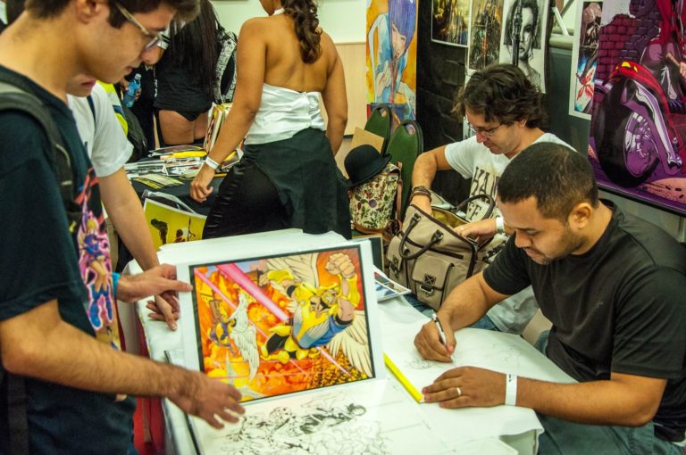 Abertas as incrições do Artists’ Alley do Sana 2017