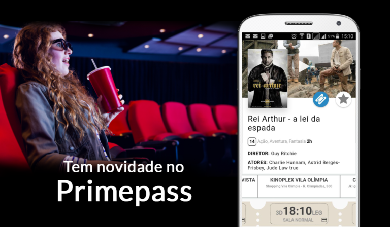 Tem novidade no melhor app de cinema do Brasil!