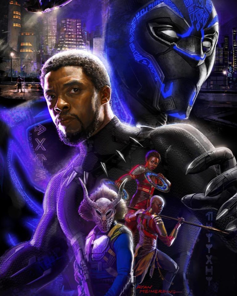Pantera Negra | Confira a versão oficial do poster distribuído na San Diego Comic-Con
