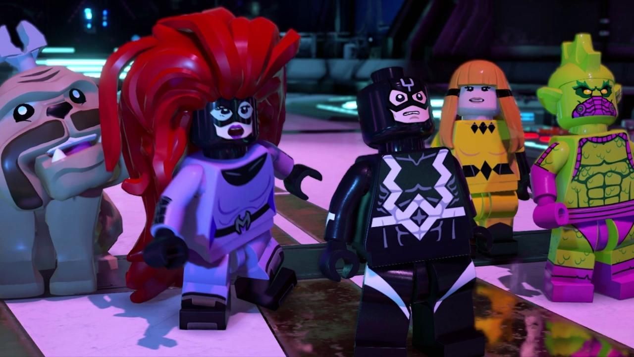 Os Inumanos chegaram a Chronopolis em LEGO Marvel Super Heroes