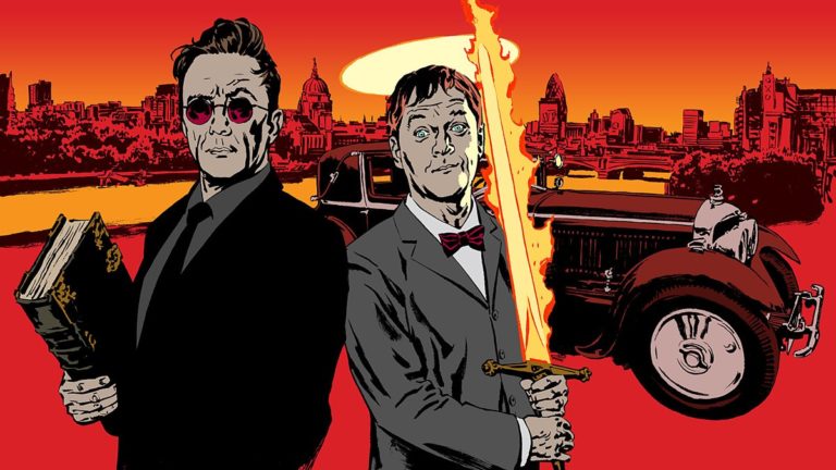 Começam as filmagens de Good Omens, próxima Série com Michael Sheen e David Tennant