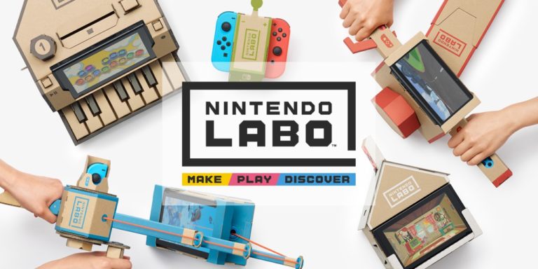 Conheça o Nintendo Labo! Nova sacada inteligente da Big N para Nintendo Switch