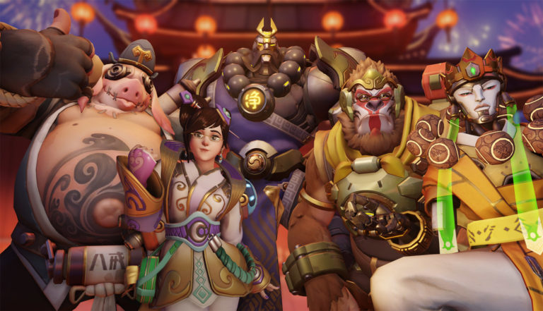 Evento de Ano Novo Chinês chega a Overwatch trazendo skins, novo modo no Arcade e mapa na Tailândia