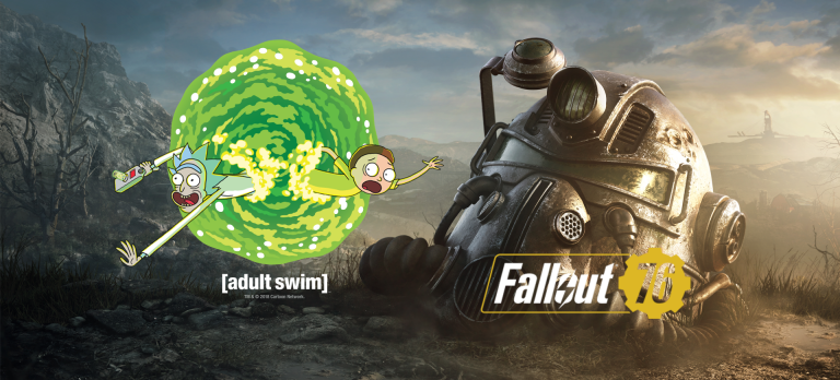 Fallout 76 apresentará primeiro livestream do mundo com personagens animados Rick & Morty