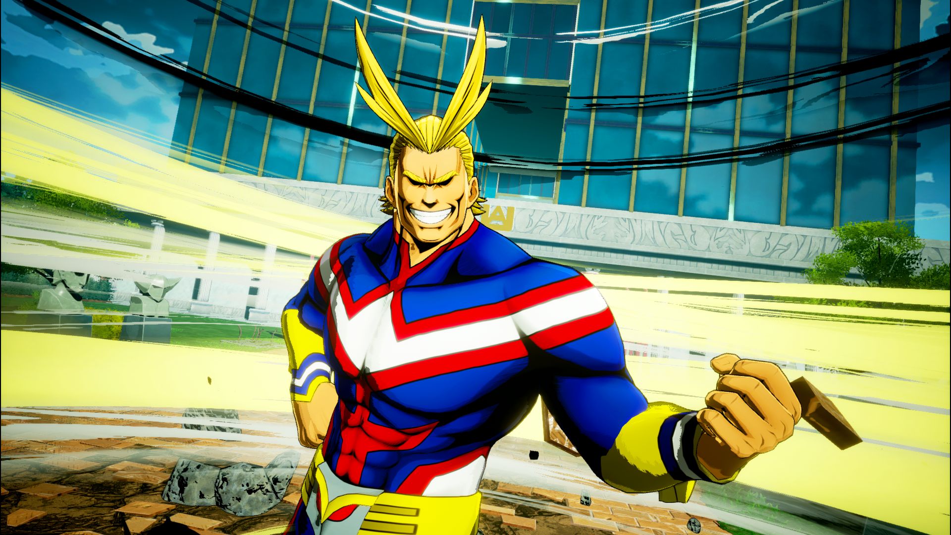 All Might é o novo herói jogável de Jump Force via DLC