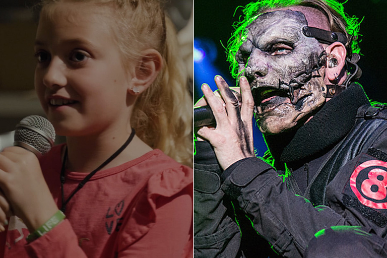 Menina de 8 anos homenageia Slipknot com cover de “The Devil and I”