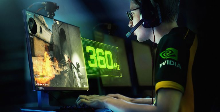 NVIDIA revela primeiro monitor gamer G-Sync de 360Hz