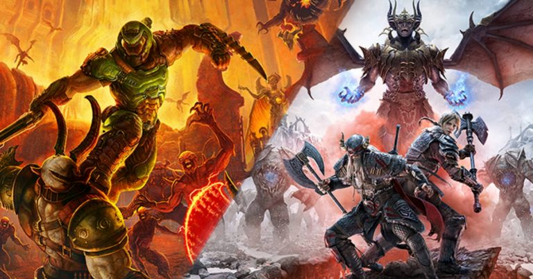 DOOM Eternal e The Elder Scrolls Online ganharão atualização gratuita para Xbox Series X e PlayStation 5