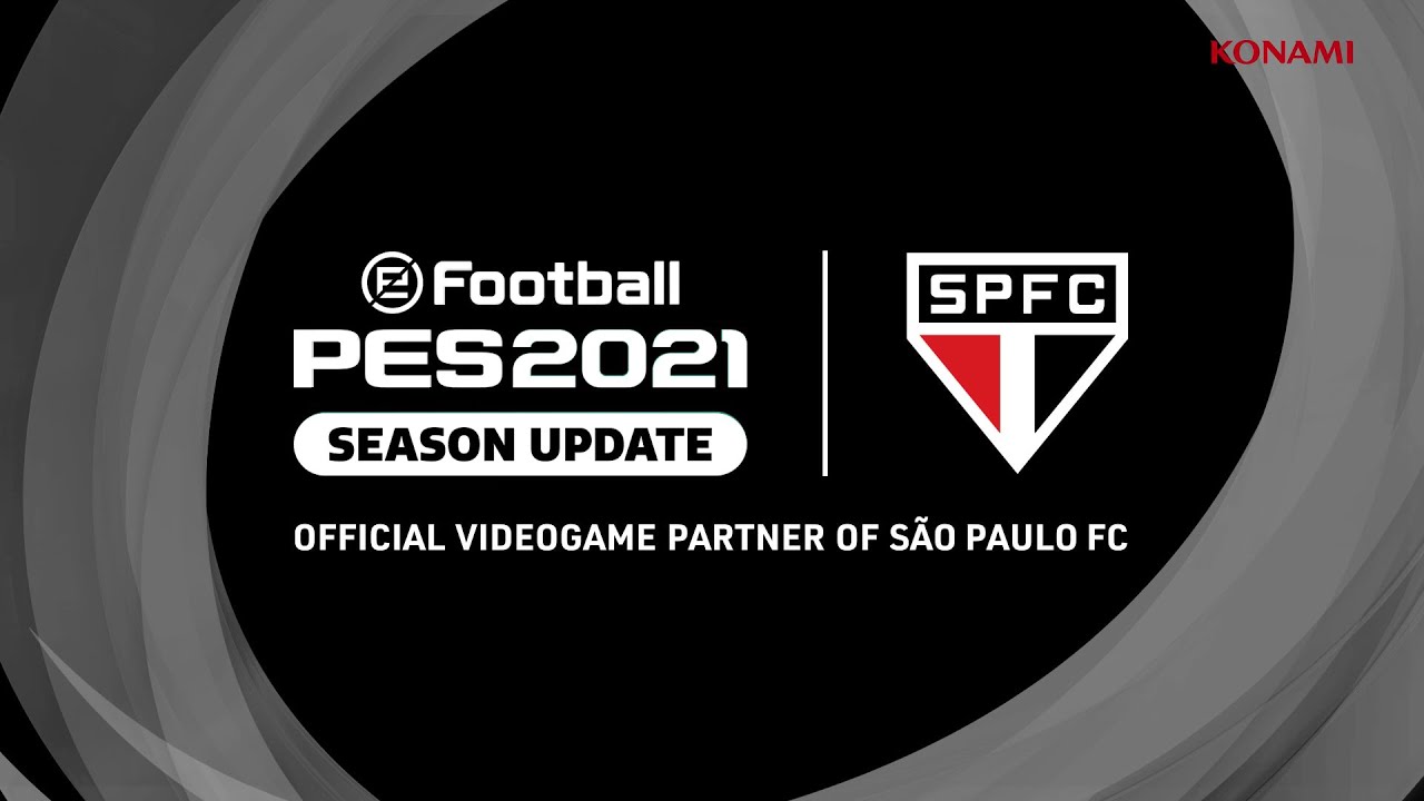 KONAMI se torna parceira global oficial do São Paulo Futebol Clube e clube será exclusivo do eFootball PES