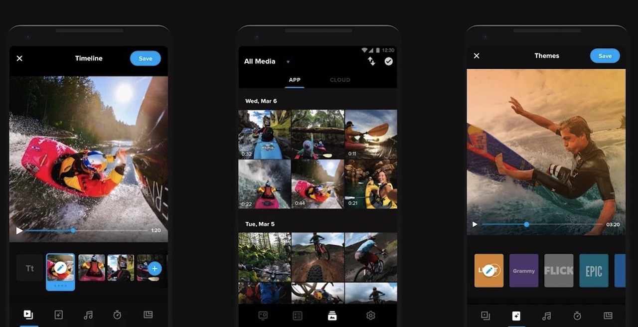 GoPro App mudou e agora é Quik; Grande atualização permite organizar fotos e vídeos de qualquer câmera