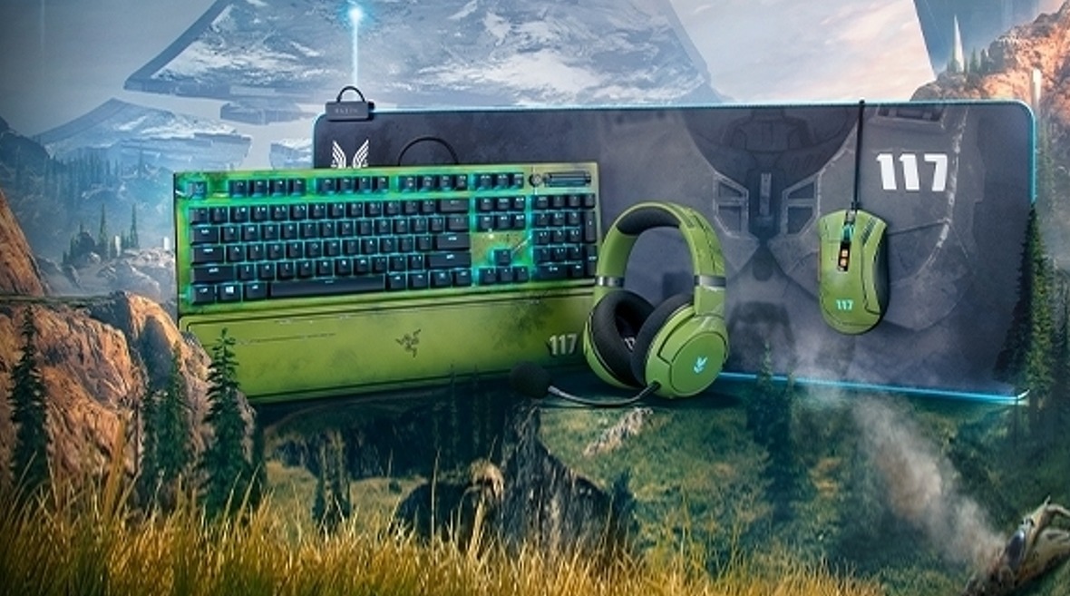 Razer anuncia linha de periféricos licenciados de Halo Infinite