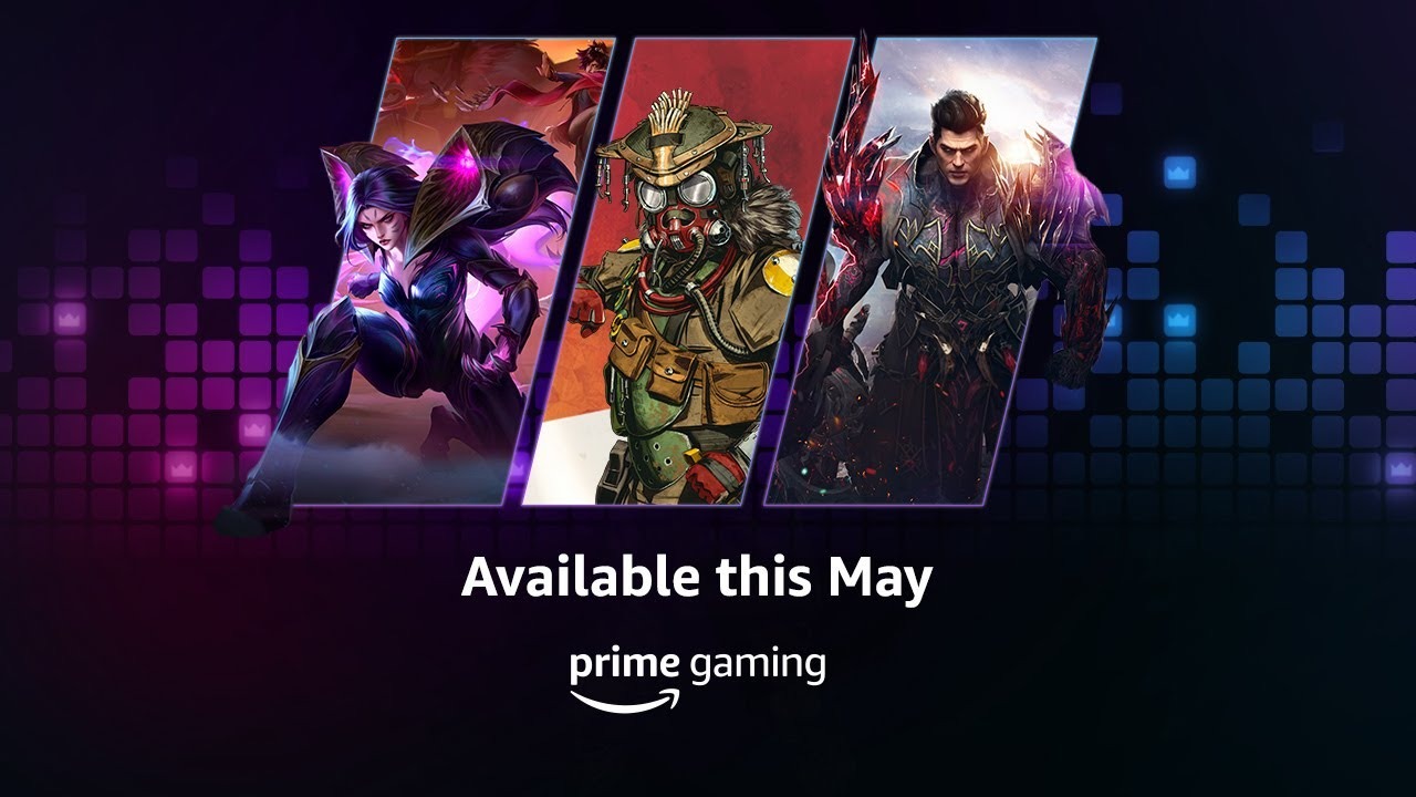 Confira as novidades de maio para o Prime Gaming