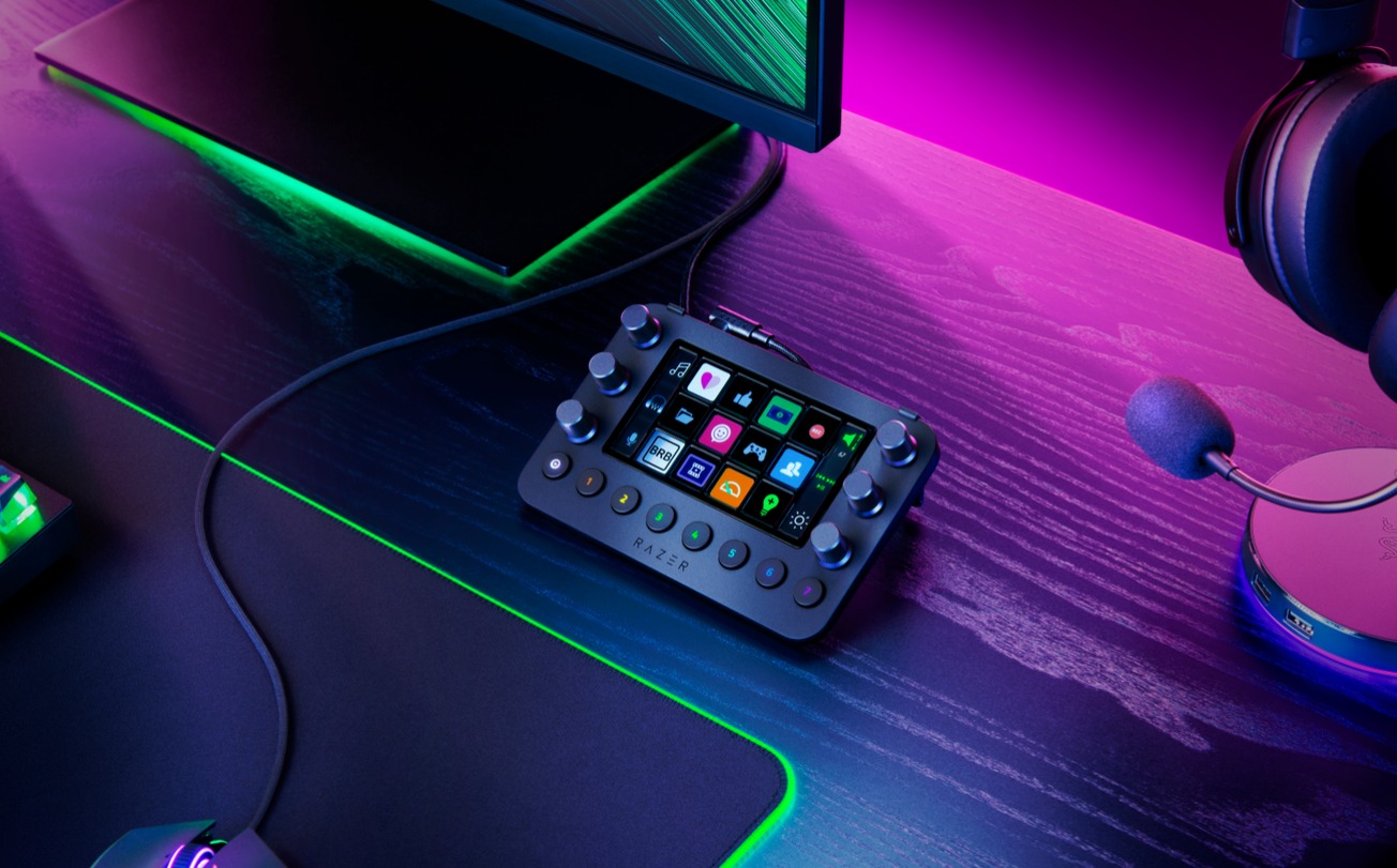 Razer anuncia o Stream Controller – novo controlador de streaming com comando instantâneo