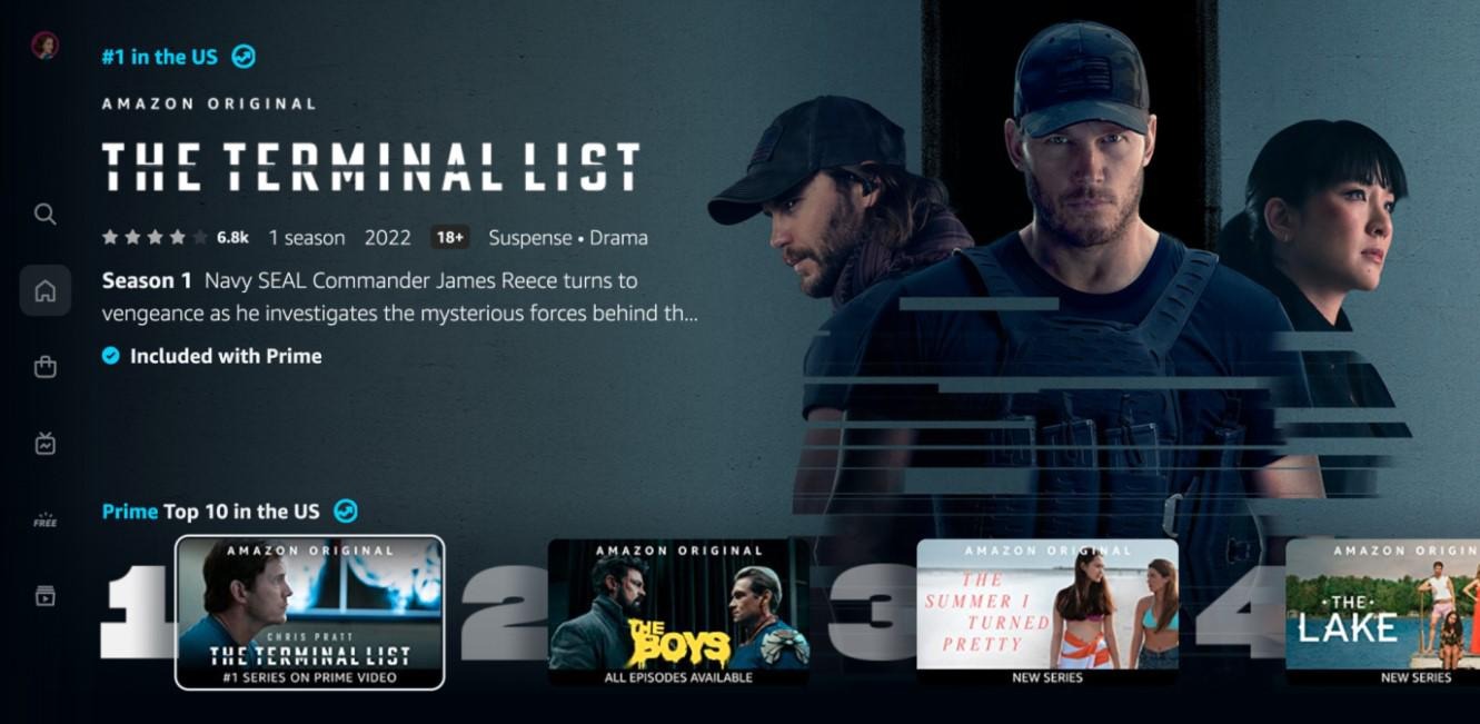 Amazon Prime Video ganha novo visual parecido com a Netflix