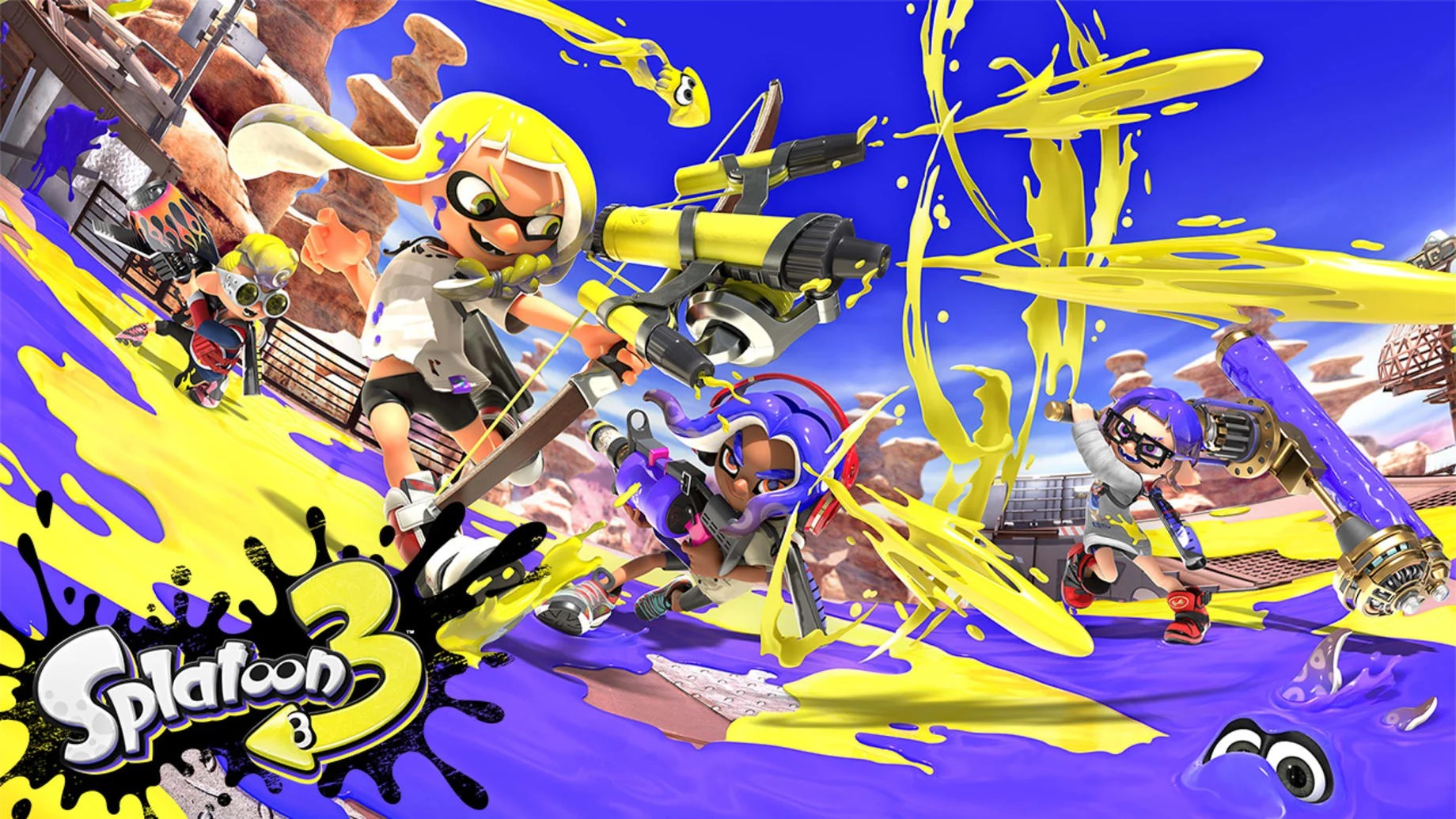 Nintendo revela novidades de Splatoon 3