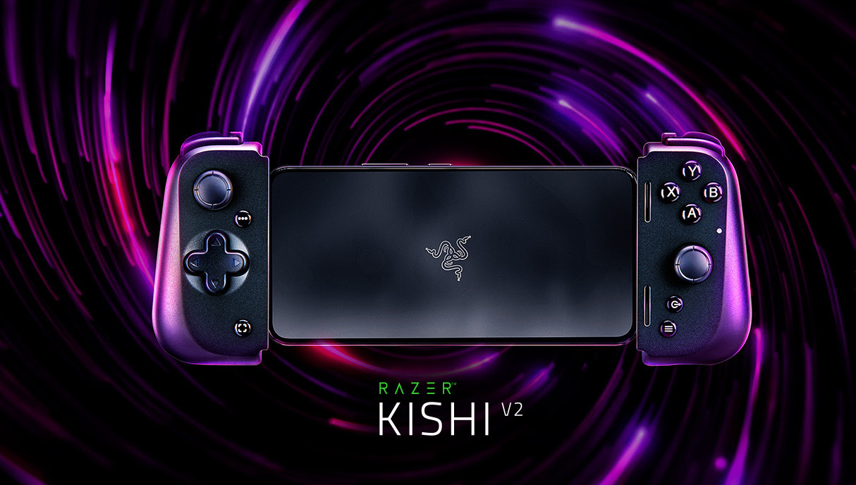 Controle Razer Kishi V2 para Android recebe atualização e agora permite jogar games touchscreen.