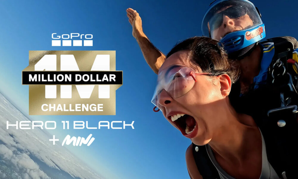 GoPro HERO11 Black e Mini são as estrelas do quinto Million Dollar Challenge com envio recorde de clipes e destaque para brasileiros