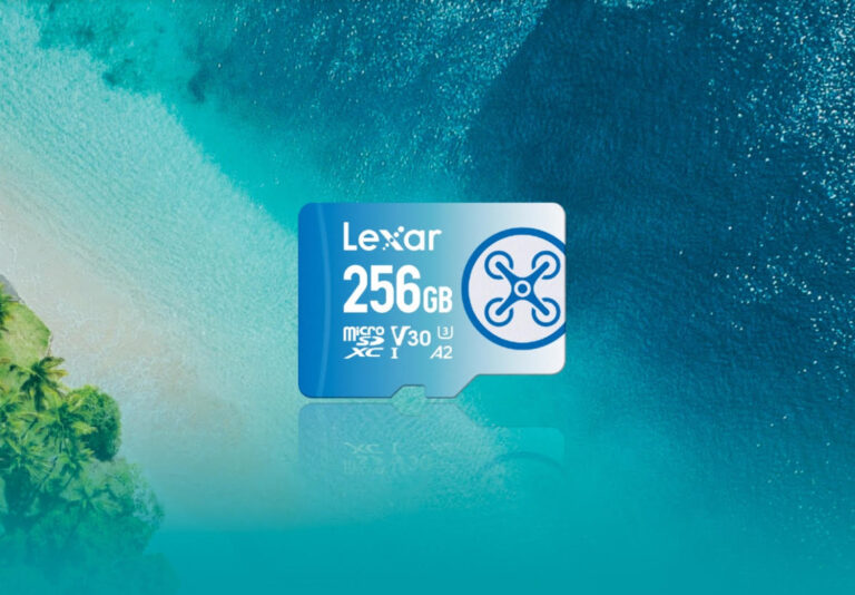 LEXAR anuncia o cartão Lexar Fly voltados para drones e câmeras de ação