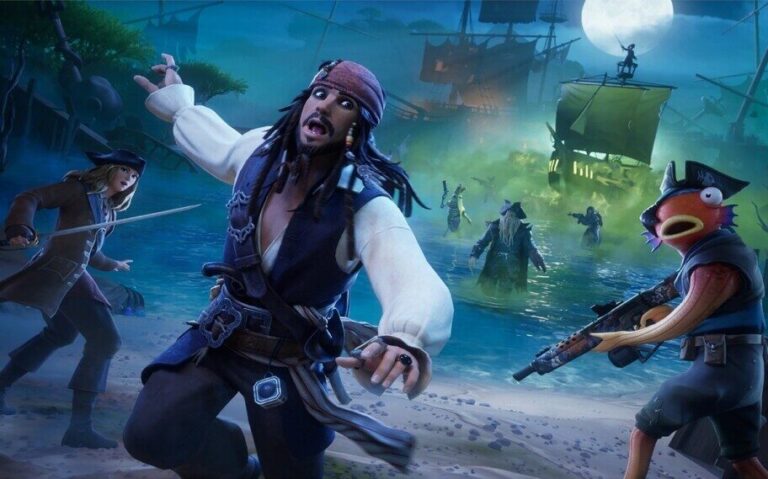Piratas do Caribe chegam ao Fortnite com novas missões e recompensas