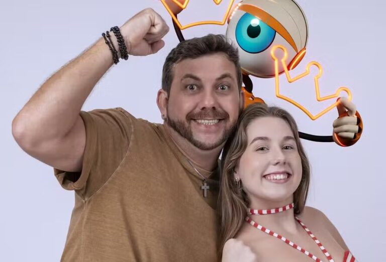 Edilberto e Raíssa é a segunda dupla de eliminados do BBB 25; veja percentual de votos