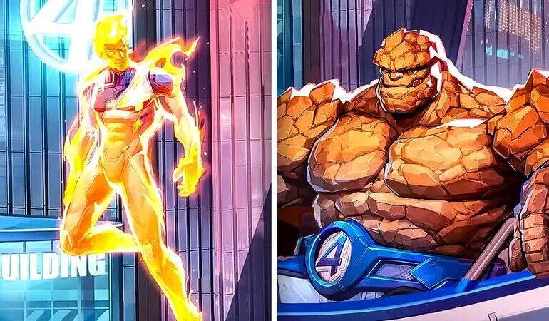 Marvel Rivals: Tocha Humana e O Coisa chegam em nova atualização – Saiba quando novos personagens chegam ao jogo