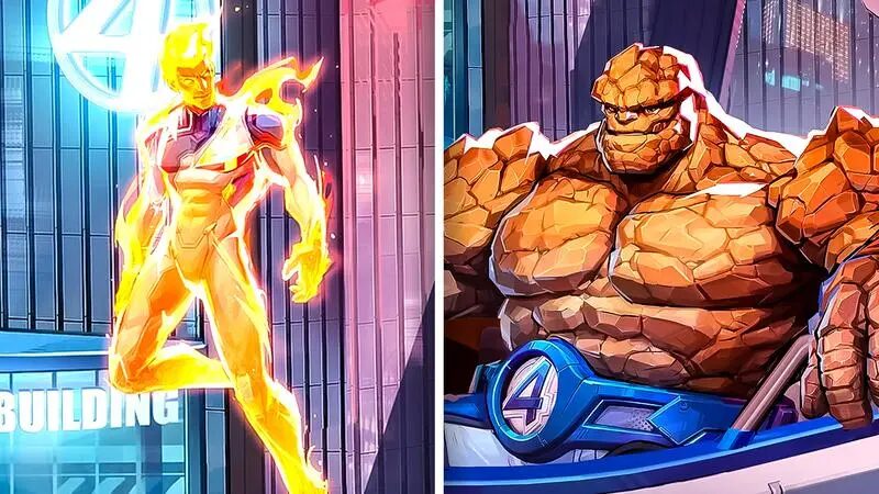 Marvel Rivals: Tocha Humana e O Coisa chegam em nova atualização – Saiba quando novos personagens chegam ao jogo