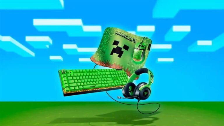 Razer anuncia colaboração para coleção de periféricos temáticos Razer Minecraft