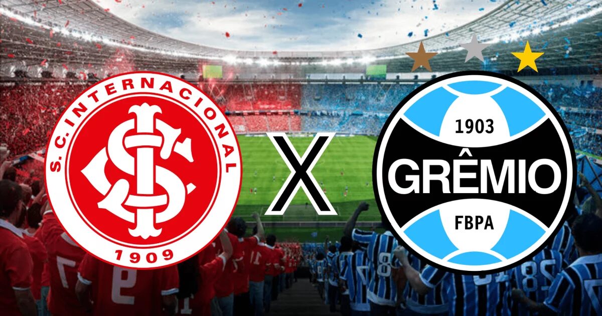 Grêmio x Internacional: Onde assistir ao vivo GreNal 445 hoje 08/03/25 – Atualizado