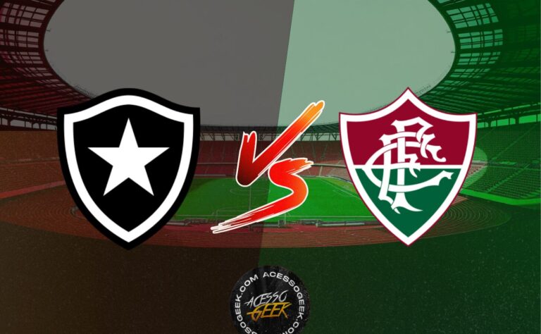 Onde vai passar Botafogo x Fluminense: Horário e escalação hoje