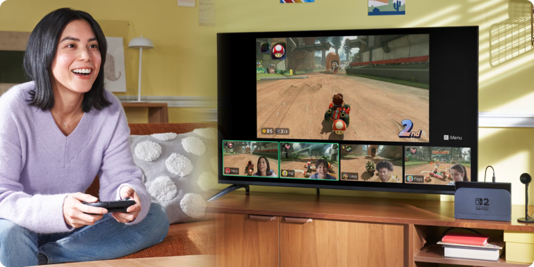 Saiba tudo sobre o GameChat: A nova era da comunicação no Nintendo Switch 2