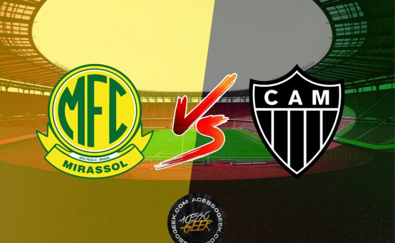 Onde assistir Mirassol x Atlético-MG AO VIVO! Horário e escalações de hoje