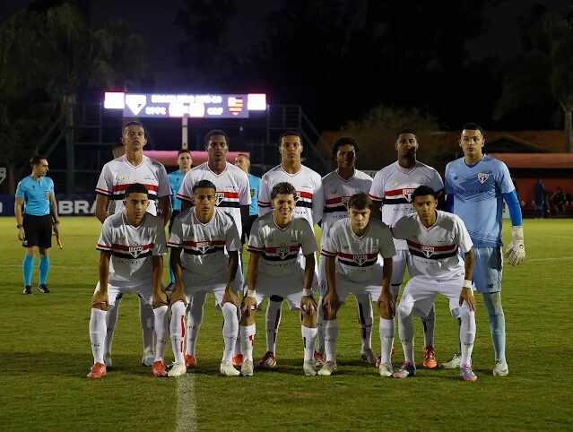 São Paulo x Internacional – Onde assistir ao vivo, horário, escalações e detalhes do jogo do Brasileirão Sub-20